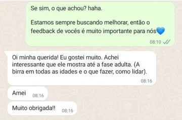 Depoimento de professora sobre o método